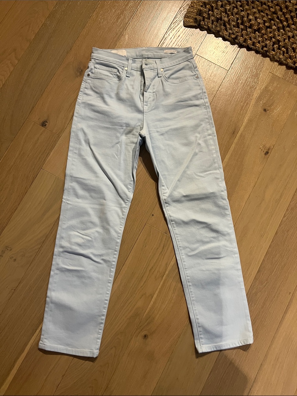 baldwin Women's Light Blue Straight-Leg Jeans